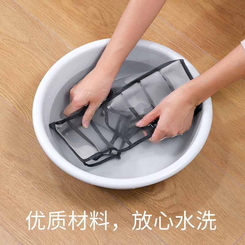 网格收纳盒装内衣袜子放
