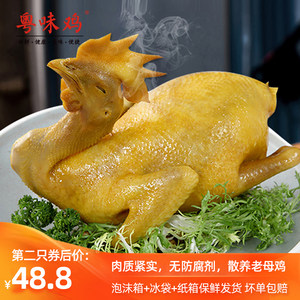 广东梅州特产客家鸡肉熟食骨香