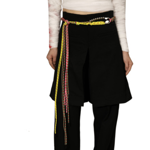 WACKYE 官方正品 原创设计编织腰链彩色个性潮流裤链配饰