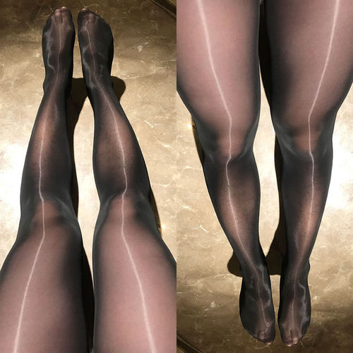 性感丝袜男jj套大码连裤袜8D薄油亮油光丝袜飞机袜912高密神裤男
