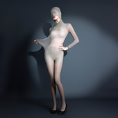 「暗夜」912针油亮连体衣8D全包丝袜胸无缝性感五指包头全包丝袜