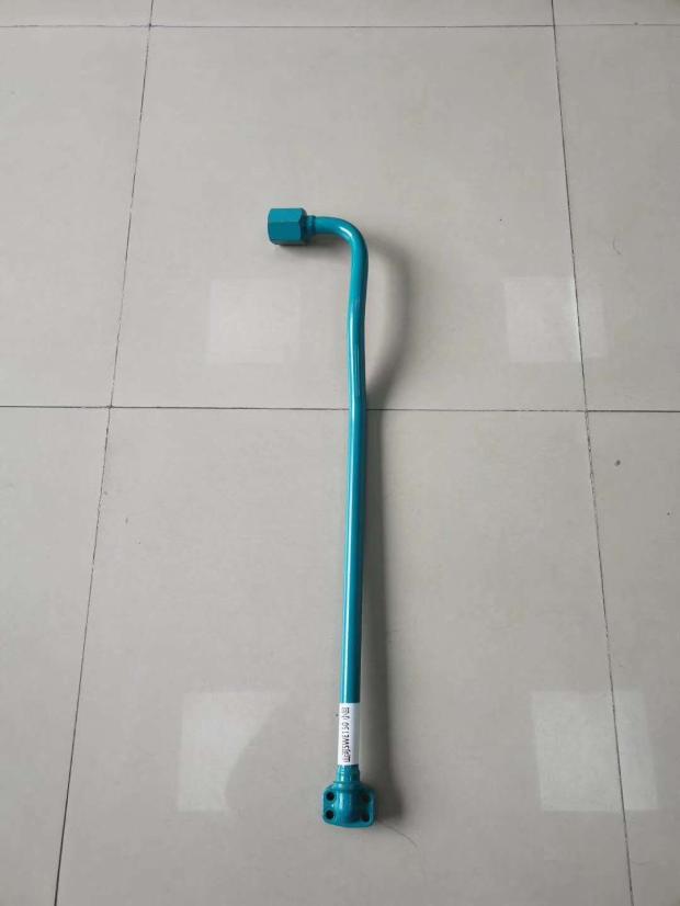 挖掘机山河智能SEW130/150中臂回油管小臂大臂液压油缸进油管铁管