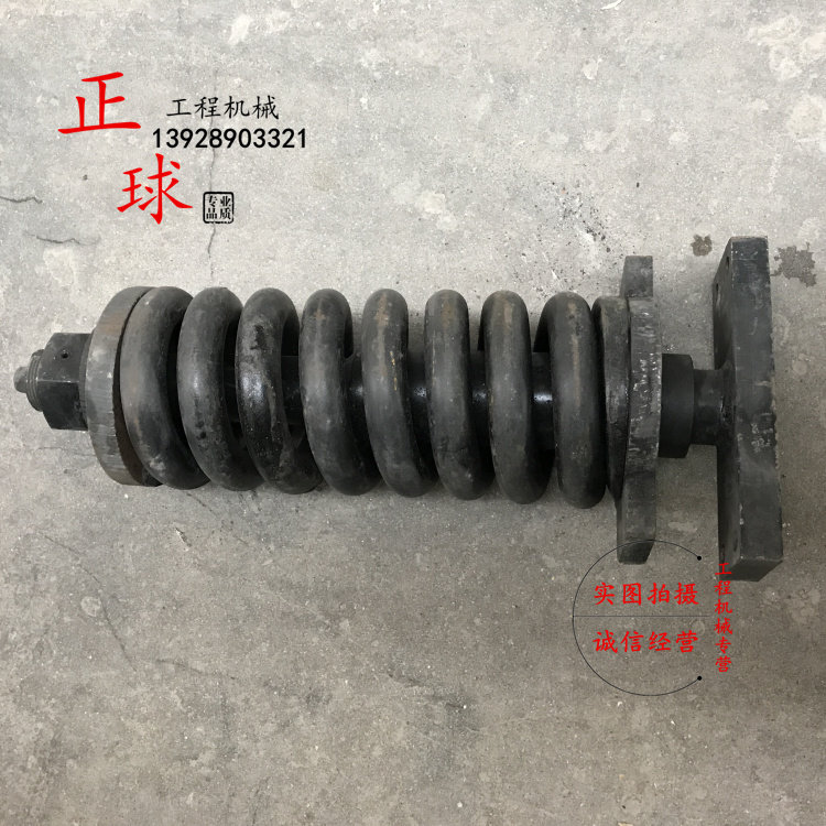 小松PC120 130-7涨紧油缸适用玉柴135油缸弹簧拉杆总成挖掘机配件