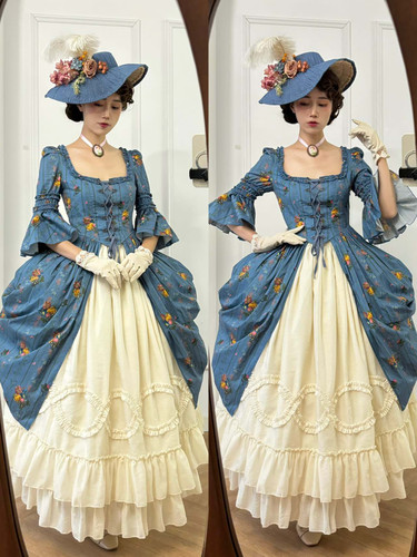 【psmfm无门】已截止*午后茶歇*lolita罗布裙套装