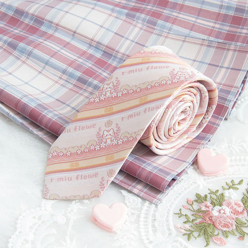 潘特维拉花花miu原创领带配饰