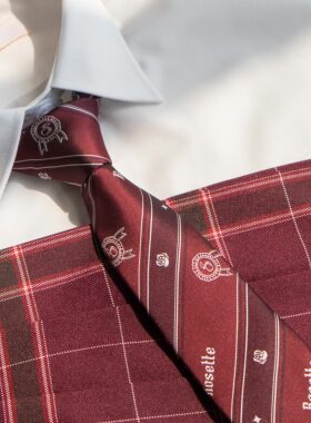 【潘特维拉】罗塞特 JK/DK制服原创设计领带西式暗红配件小物学院