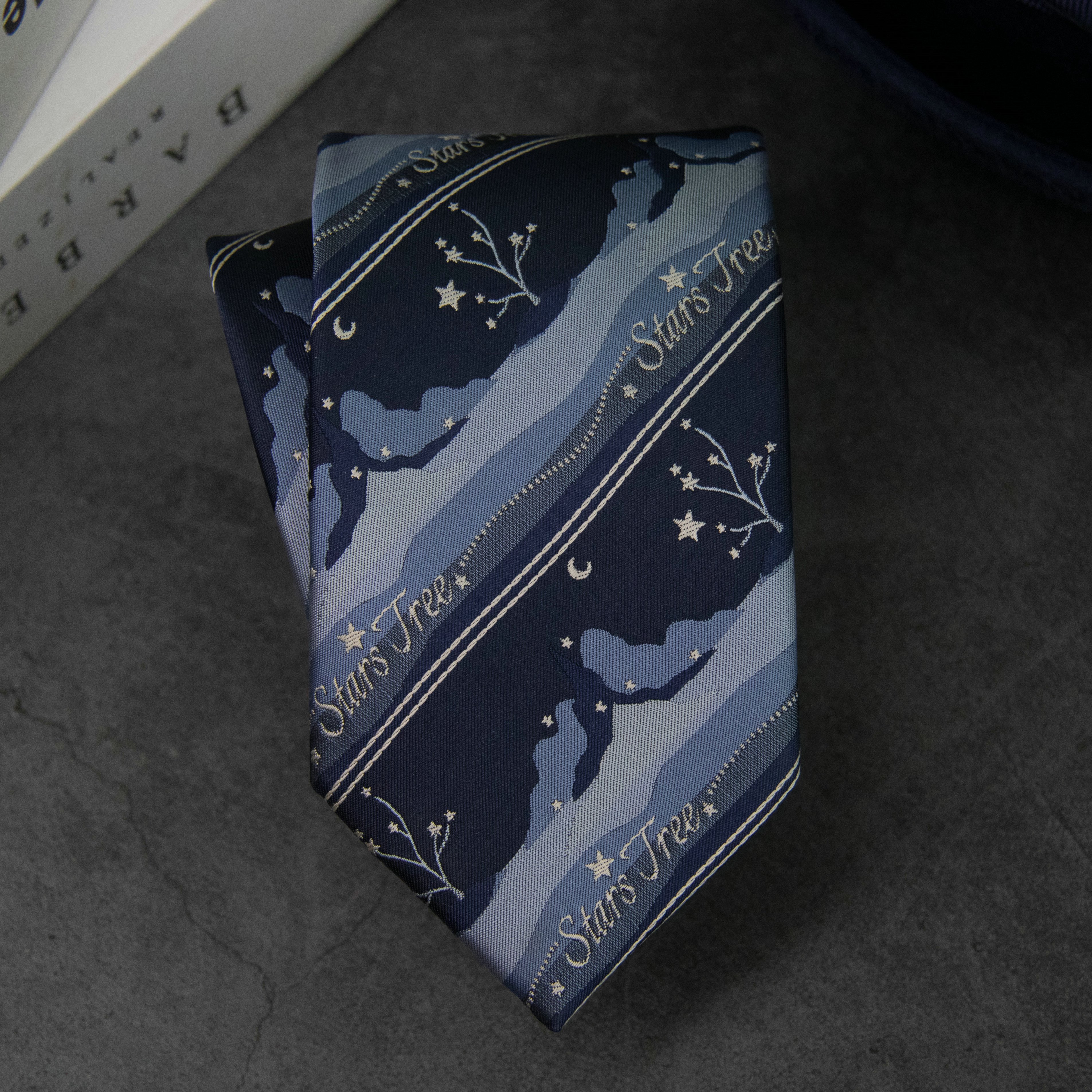 潘特维拉原创设计星星树领带