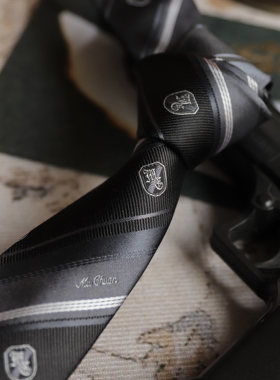 【潘特维拉】黑岛 原创JK条纹领带DK制服学院风衬衫西式领结配饰