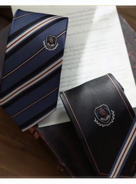 【潘特维拉】夜巡者 原创JK/DK制服领带男学院风衬衫小物配饰