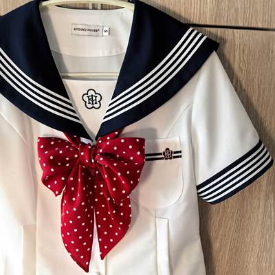 JK制服学院风手打直条巾领巾领结