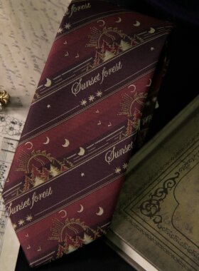 【潘特维拉】落日森林 原创JK/DK制服领带西式衬衫西服小物领结女