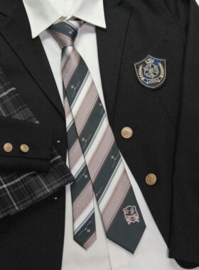 【潘特维拉】禁忌 JK领带DK 学院风原创制服衬衫配饰小物装饰日系