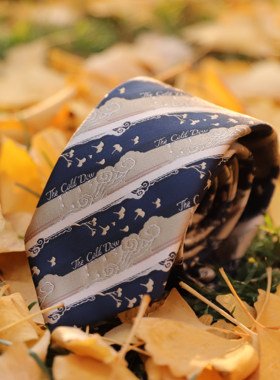 【潘特维拉】24节气系列 JKDK原创领带男中国风制服百搭条纹配饰