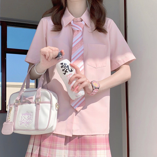 潘特维拉甜美可爱短袖衬衫衬衣