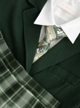 【潘特维拉】lucky miu JK/DK原创制服手打领带日系衬衫小物领结