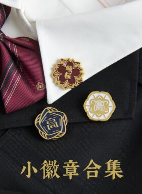 【潘特维拉】小徽章合集 JK/DK制服领带胸针金属别针学院配饰小物