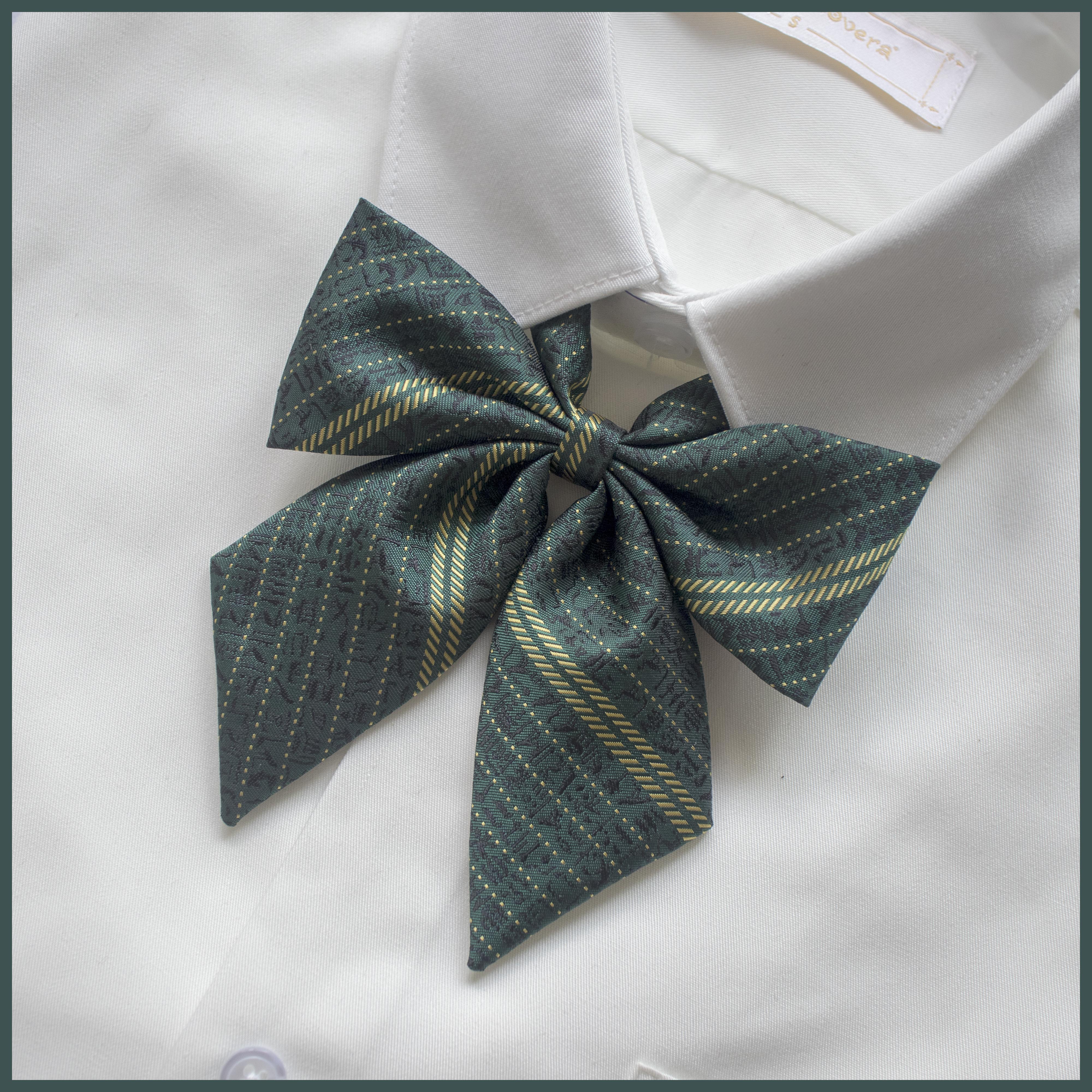 埃及墨绿领结jk制服配件蝴蝶结