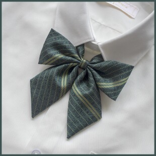 墨绿领结 潘特维拉 古埃及文字 配件蝴蝶结 JK制服原创设计西式