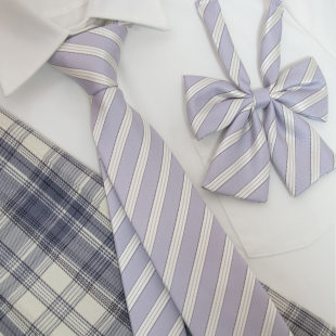 【潘特维拉】芋泥奶酪jk领带紫色原创制服手打校供日系学院风领结