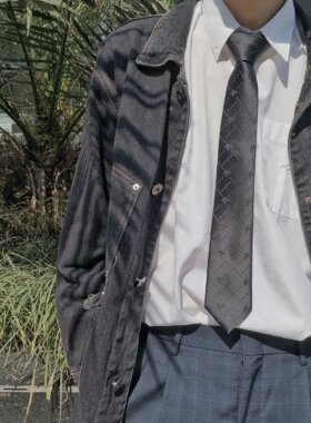 【潘特维拉】玫瑰战争 现货 JK/DK制服原创设计定制领带西式 超酷