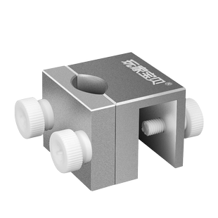 鱼缸水管固定夹换水管进出水管硬管软管固定夹铝合金牢固灯架固定