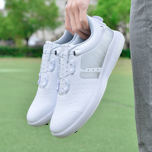 高尔夫球鞋男透气旋转扣可拆钉防水防滑大码高尔夫男鞋专用鞋P619