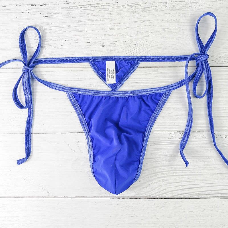 男士丁字裤单丁细带男土性感蕾丝丁字裤男一根线性感男士内裤绑带