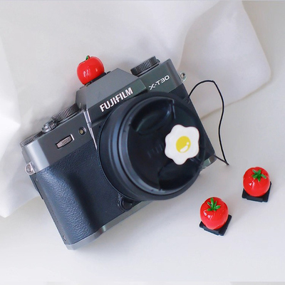 番茄炒蛋热靴盖适用EVO富士xt5xt30XS20XS10xm5索尼zve10a7c2 Z50