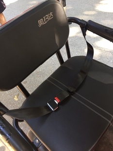 电动三轮车摩托车后座儿童安全带免安装两点式老人轮椅保险带绑带