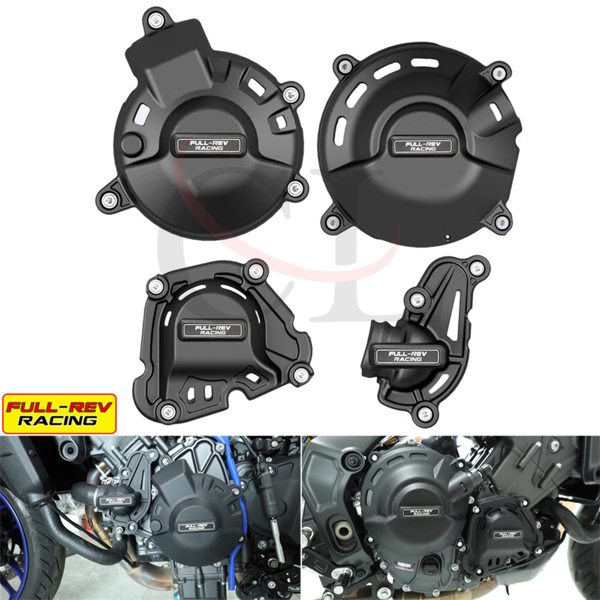 FULL-REV适用雅马哈 MT-09/SP/TRACER/XSR900 21-25 发动机保护盖