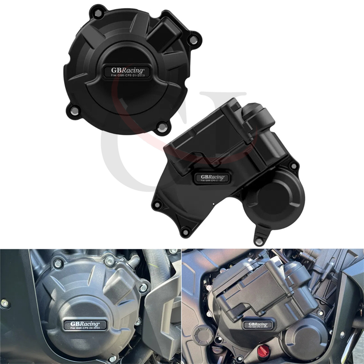 适用本田 CBR650R/CB650R E-CLUTCH 2024-2025 改装发动机保护盖