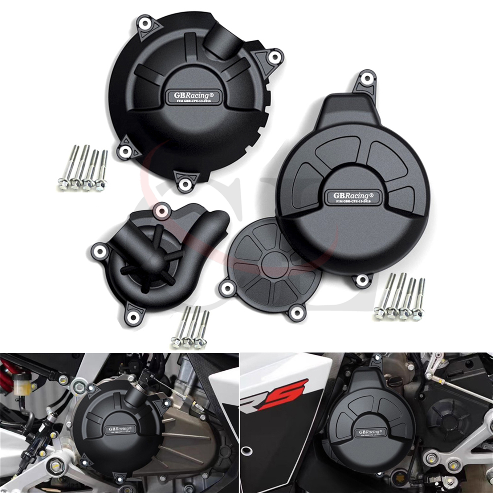 适用阿普利亚 Aprilia RS457 2024-2026 改装发动机保护盖 防摔盖