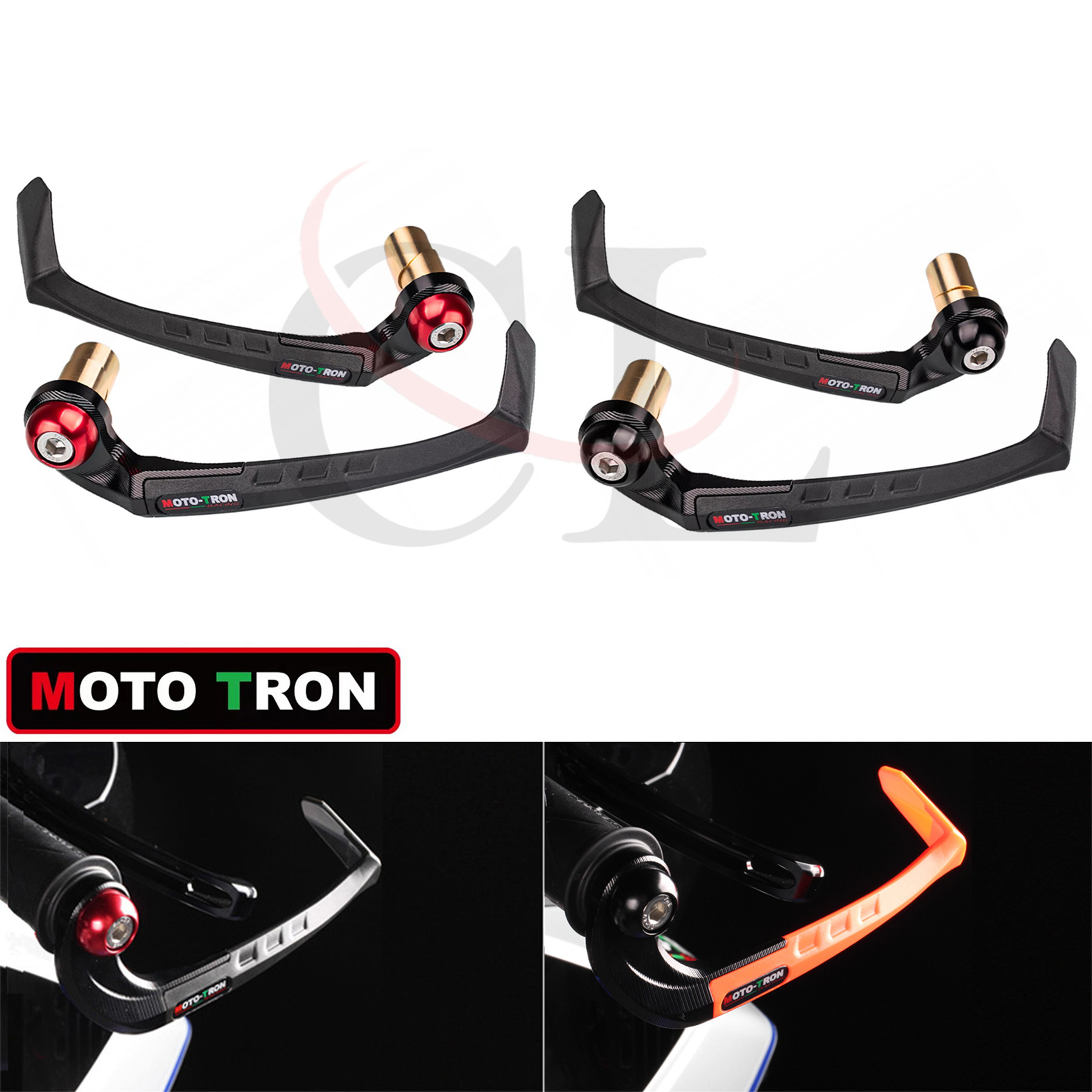 MOTO-TRON适用凯旋 小青蛙Street Triple 765RS/S/R 牛角护手护弓