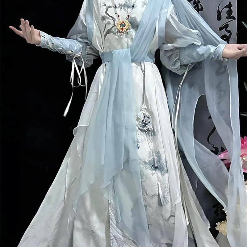 汉服少年白马醉春风凤九男款仙侠古装改良汉元素女款古风武侠套装,女装/女士精品,汉服套装,淘宝优惠券,粉丝福利购,淘宝优惠卷