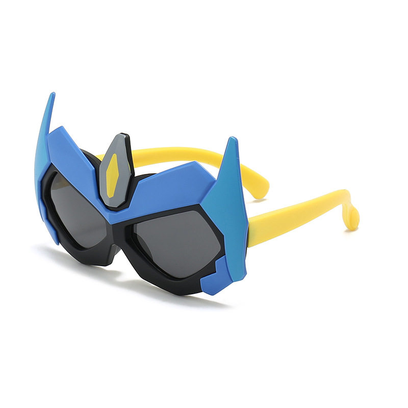 奥特曼儿童墨镜周边凹凸曼硅胶太阳镜偏光拍照装饰品防紫外线眼镜