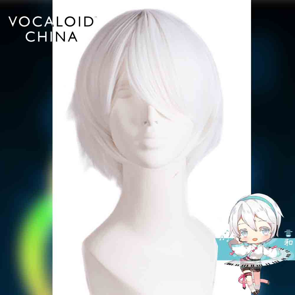VOCALOID 言和 cosplay假发 刀剑春秋 cos假发现货 白色反翘短发在类目 模玩/动漫/周边/cos/桌游, Cosplay服饰/道具/服务, COSPLAY配件/道具/人偶服中 - 来自Buy2taobao.com提供专业的淘宝代购服务
