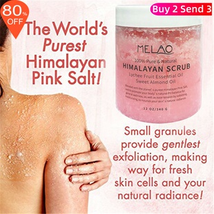 Himalayan Bath Salt Firming Body Exfoliating Scrub浴盐磨砂膏