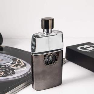 Black 清新木质香调 perfume 香水75ml EDT 黑色罪爱男士 Guilty