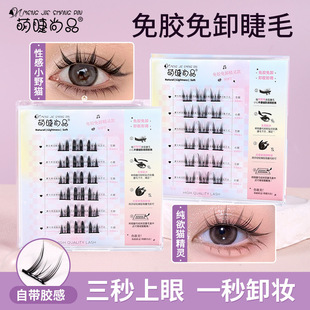 No Glue False Eyelashes Natural Voluminous Reusable Lashes