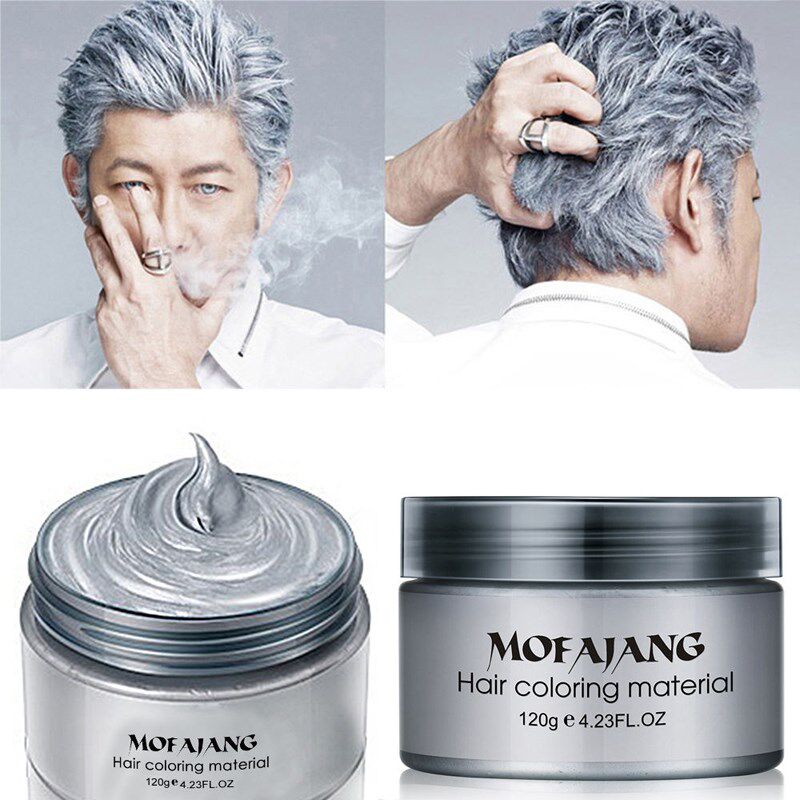 Hair Color Wax Dye Color Wax Dye 日本奶奶灰一次性发泥多彩色