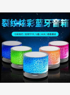 mini Bluetooth Speaker LED USB TF Card loudspeaker sound box