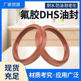 DHS 气缸 氟胶 112 油缸 LBH 棕色尘封 防尘 122