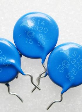 进口EPCOS西门子压敏电阻S14K320 14MM 320V脚距8mm电源浪涌保护