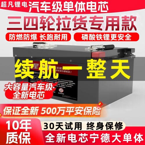 比亚迪磷酸铁锂电池24V48V60V72V