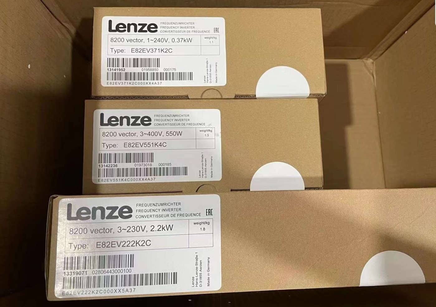 促适用Lenze伦Z茨8200盘系变频器操作列面板E 82BC键控制器现新