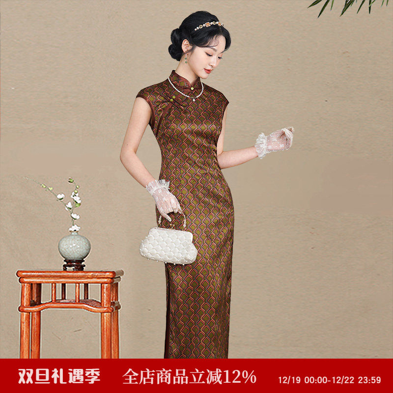 海派老上海传统旗袍年轻款高档中国风高端大气上档次女士2025新款