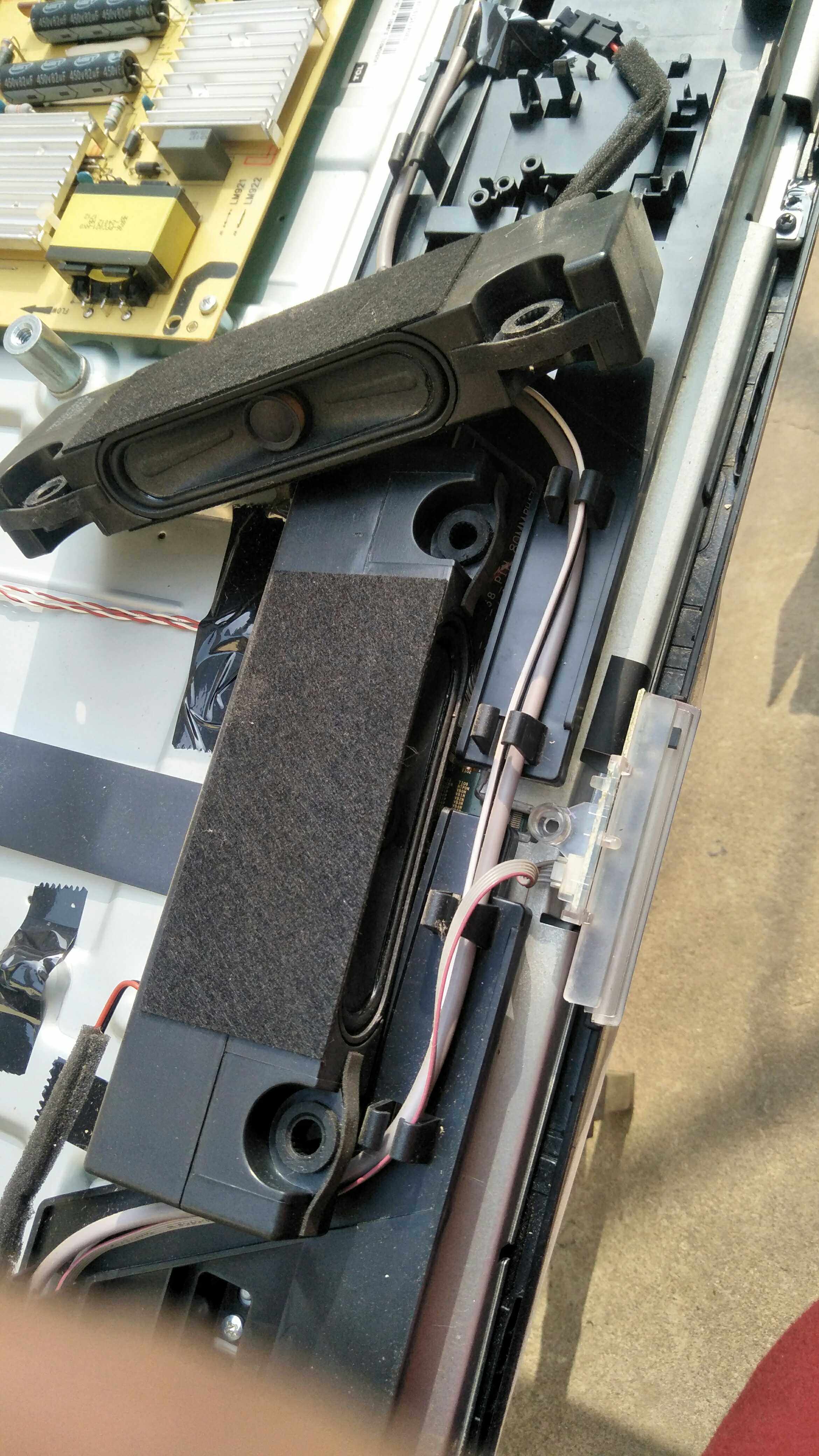 TCL原装拆机D55A9C喇叭一对，成色很新