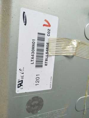 原装TCL L43E5000E主板40-MT01E0-MAH2XG 配屏LTA430HN01