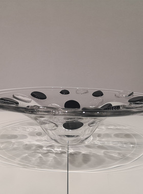 琉璃果盘摆件现代茶几样板间软装