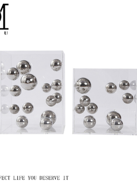 亚克力轻奢风办公室桌面装饰品